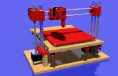 Imprimante 3D suivants avec les nouvelles pièces imprimées desinged