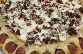 Hot Pizza de lien croûte Meatlover