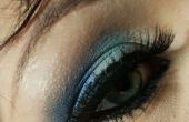 Bleu de Smokey Eye