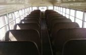 Suppression des sièges de l’autobus scolaire