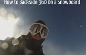 Comment Backside 360 sur une planche à neige