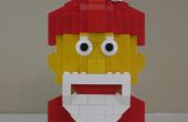 Tête de LEGO Santa
