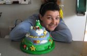 Faire Super Mario - gâteau d’anniversaire Yoshi