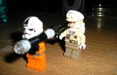 Comment faire un canon de Lego pour les deux hommes de Lego à tenir à la fois