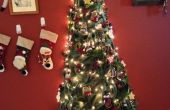 Mon arbre de Noël de toile de jute