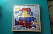 Rubik Cube Pixel Wall Art Box