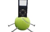 Tennis ballon iPod dock