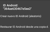 Como Cambiar El ID De ONU Android (racine)