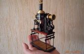 Un modèle miniature de la « lanterne magique »