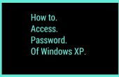 Comment débloquer le mot de passe des utilisateurs de Windows XP ? 