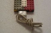 Cassé 2GB Ipod Nano à Lego USB lecteur flash / Ipod Nano de 2 Go descompuesto a Memoria USB Lego