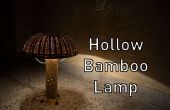 Creux de la lampe en bambou
