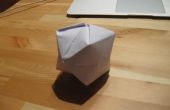 Origami : faire un ballon en papier. 
