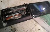 AA Battery Powered Cell Phone