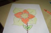 Comment dessiner une fleur de l’amour