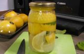 Simple conservé citrons