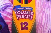 Comment faire Eyeliner de crayons de couleur