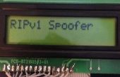 Arduino routage protocole RIPv1 Spoofer / réseau Jammer - Ethernet Shield tutoriel
