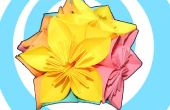 Origami Kusudama fleur + rotule