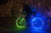 LED de roue moto TRON