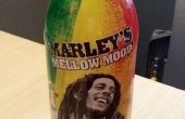 Bob Marley clignotant changement de bouteille de couleur