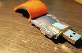 Clé USB de cuir