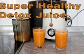 Super saine carotte, Orange et jus de gingembre recette Detox