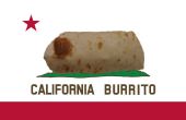Délicieuse Californie Burrito et espagnol leçon;-)