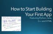 How to Start Building votre première application