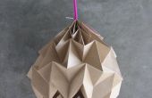 DIY-Origami Magic Ball lampe