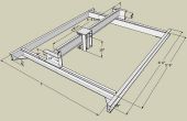 3 axis CNC Router - 60 "x 60 « x 5 » - Junkbots