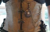 Comment faire un busk de corset steampunk