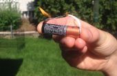Faire un briquet sur : Batterie + gomme Wrapper