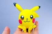 Pikachu Pokemon Polymer Clay oeuf Figurine