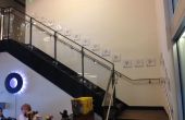 Hang Art sur un escalier ! 