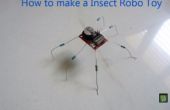 Fabriquer un jouet très simple insecte robot