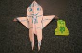 Les gens de papier origami