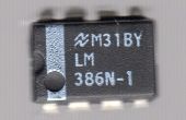 En utilisant LM386 comme un oscillateur. 