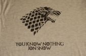 Comment faire un Game of Thrones T-shirt