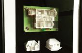 3D imprimés maison dans un cadre