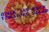 Salade de tomates rapide et facile