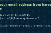 Masquer votre adresse de courriel de pêcheurs avec Javascript