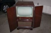 Vintage TV armoire Redux