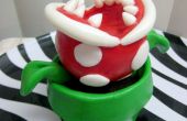 (Mario Bros) Piranha Plant Cupcake