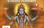Série de Vishnu de homam