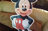 Mickey Mouse Lifesize découpe