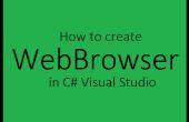 Comment créer un navigateur web dans Visual Studio c#