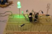 Deux transistor LED clignotant Circuit