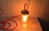 Lampe DIY Mason Jar w / commutateur