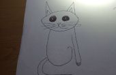Comment dessiner un chat cartoon simple